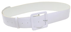 Ceinture Disco Blanc / Ceinture Blanc Brillante / La Maison Du Déguisement