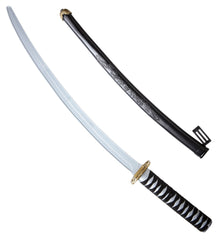 Epée Ninja Noir / Sabre Samouraï Noir / Katana Japonais 77 cm Avec Fourreau / La Maison Du Déguisement