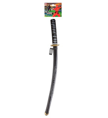 Epée Ninja Noir / Sabre Samouraï Noir / Katana Japonais 77 cm Avec Fourreau / La Maison Du Déguisement