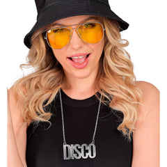 Collier Disco Argent / Chaînes Disco Argent / La Maison Du Déguisement