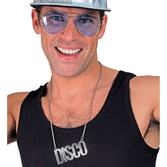 Collier Disco Argent / Chaînes Disco Argent / La Maison Du Déguisement