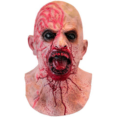 Masque De Zombie Tête Entière Avec Cou En Latex / Masque Halloween Zombie / La Maison Du Déguisement