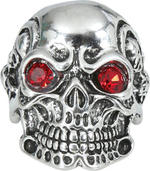 Bague Crâne Métal / Bague Tête de Mort en Métal / La Maison Du Déguisement