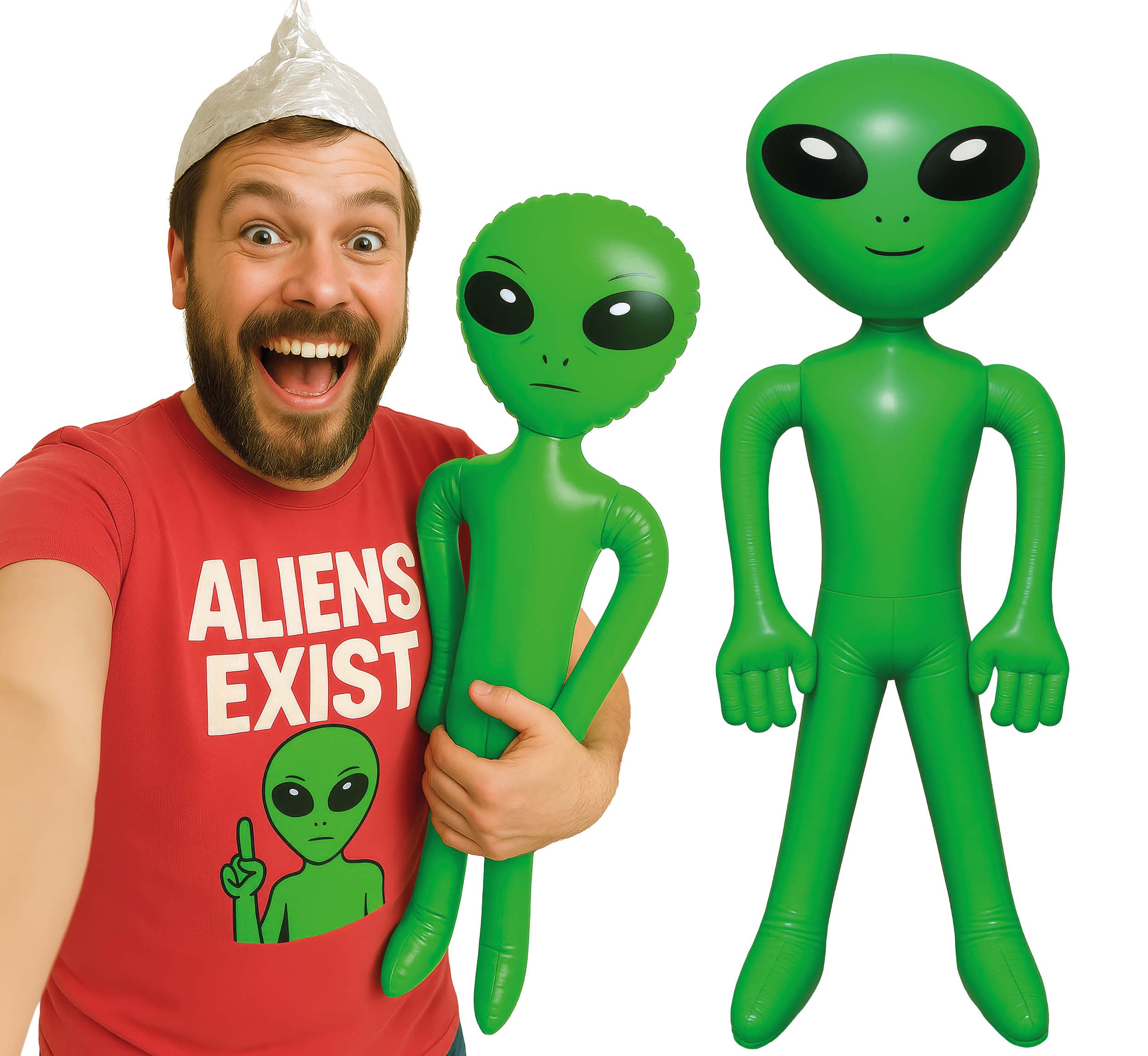 Alien Gonflable Vert / La Maison Du Déguisement