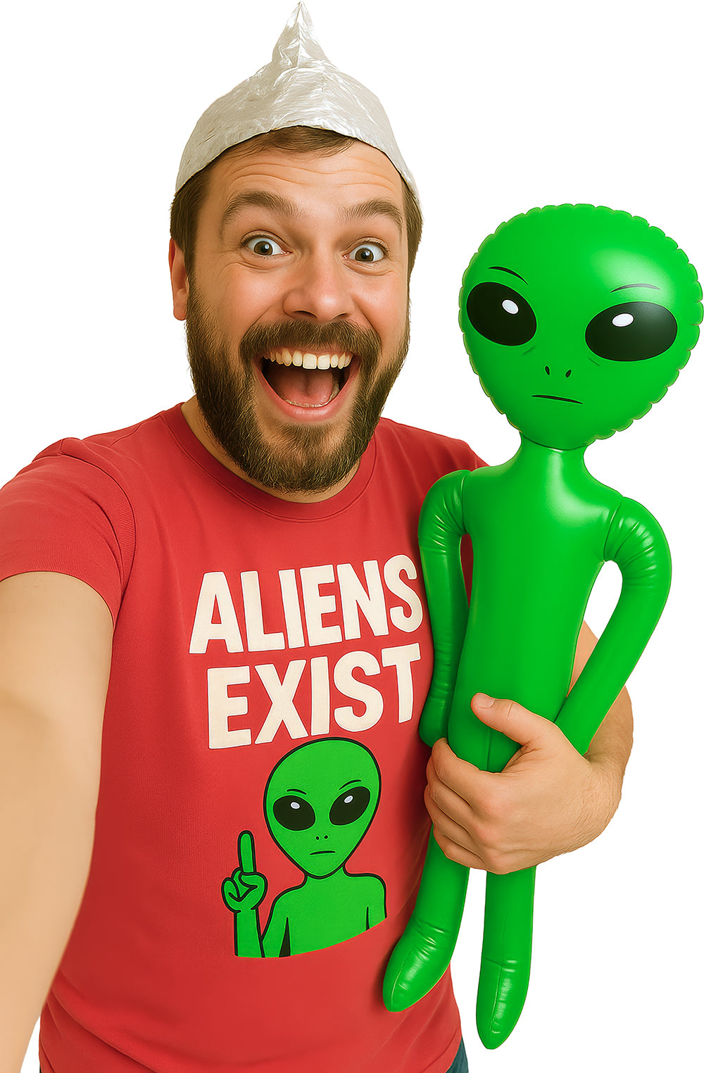 Alien Gonflable Vert / La Maison Du Déguisement