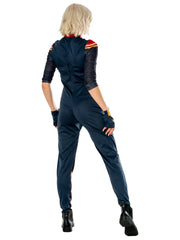 Location Déguisement Captain Marvel The Marvels luxe Adulte / Location Costume Super Héros Femme Capitain Marvel Avengers Femme / La Maison Du Déguisement
