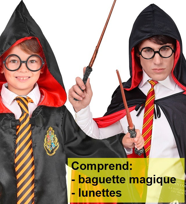 Set HP Magicien / Kit Sorcier / Set Harry Potter / Apprenti Magicien / La maison Du Déguisement