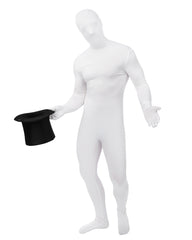 Déguisement Combinaison Intégrale Kolalapo Blanc / Costume Morphsuit Kolalapo Blanc / Déguisement Seconde Peau Blanc / La Maison du Déguisement