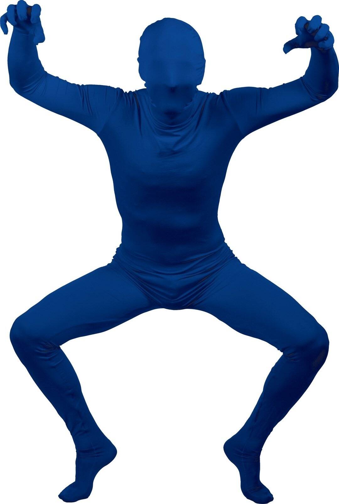 Déguisement Combinaison Intégrale Kolalapo Bleu /  Costume Morphsuit Kolalapo Bleu / La Maison du Déguisement