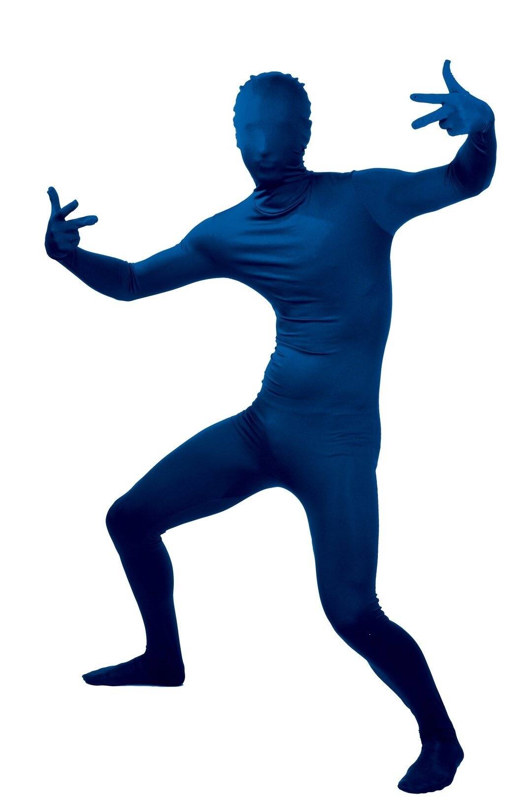 Déguisement Combinaison Intégrale Kolalapo Bleu /  Costume Morphsuit Kolalapo Bleu / La Maison du Déguisement