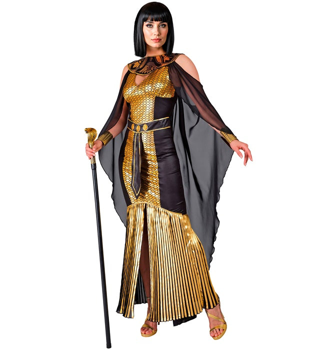Déguisement Cléopâtre Dorée / Costume Nefertari Or / Costume Reine Egyptienne / La Maison Du Déguisement