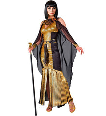 Déguisement Cléopâtre Dorée / Costume Nefertari Or / Costume Reine Egyptienne / La Maison Du Déguisement