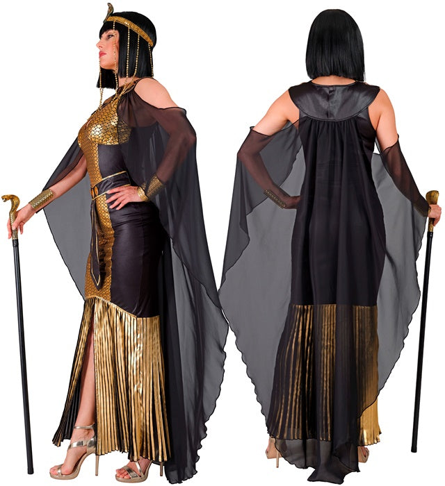 Déguisement Cléopâtre Dorée / Costume Nefertari Or / Costume Reine Egyptienne / La Maison Du Déguisement