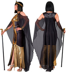 Déguisement Cléopâtre Dorée / Costume Nefertari Or / Costume Reine Egyptienne / La Maison Du Déguisement