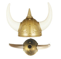 Casque Viking  Adulte | Accessoire Déguisement Guerrier | La Maison du Déguisement