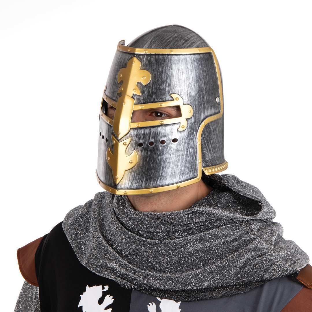 Casque de Chevalier Adulte |  Accessoire Médiéval | La Maison du Déguisement