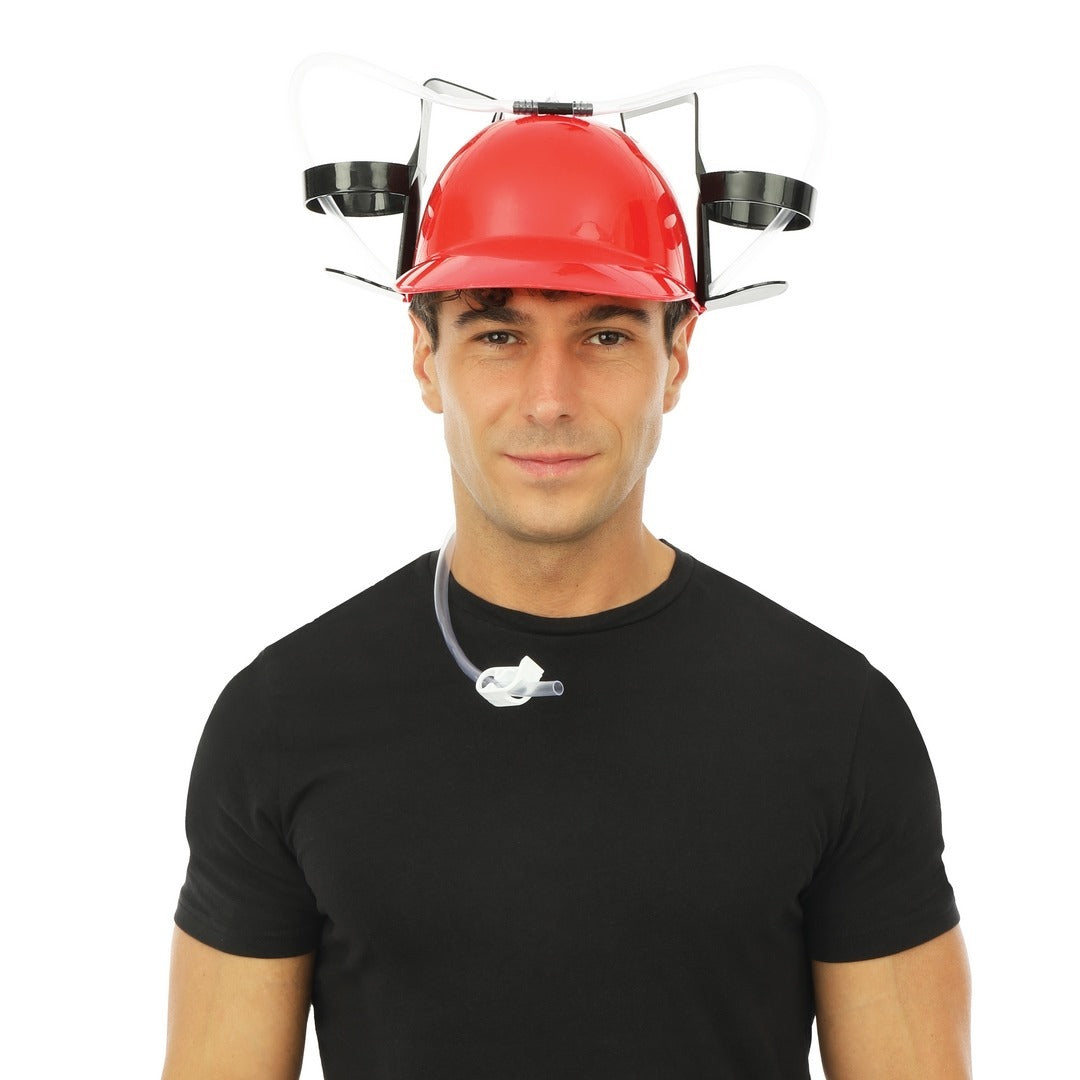 Casque Anti-Soif pour Adultes | Accessoire Original pour Fêtes et Événements | La Maison du Déguisement