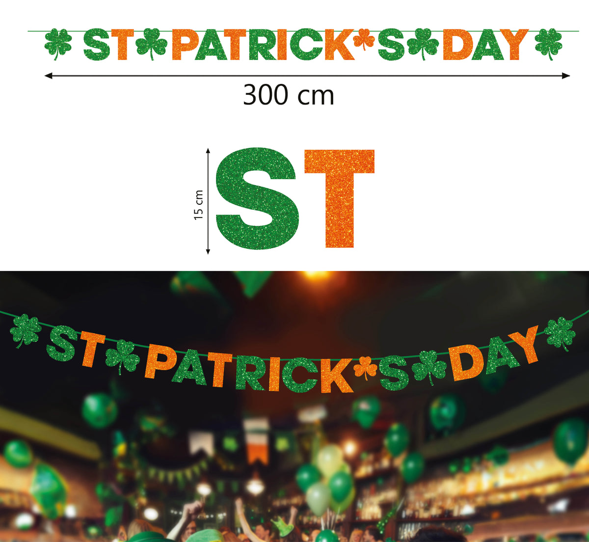 Guirlande de Saint Patrick / La Maison Du Déguisement