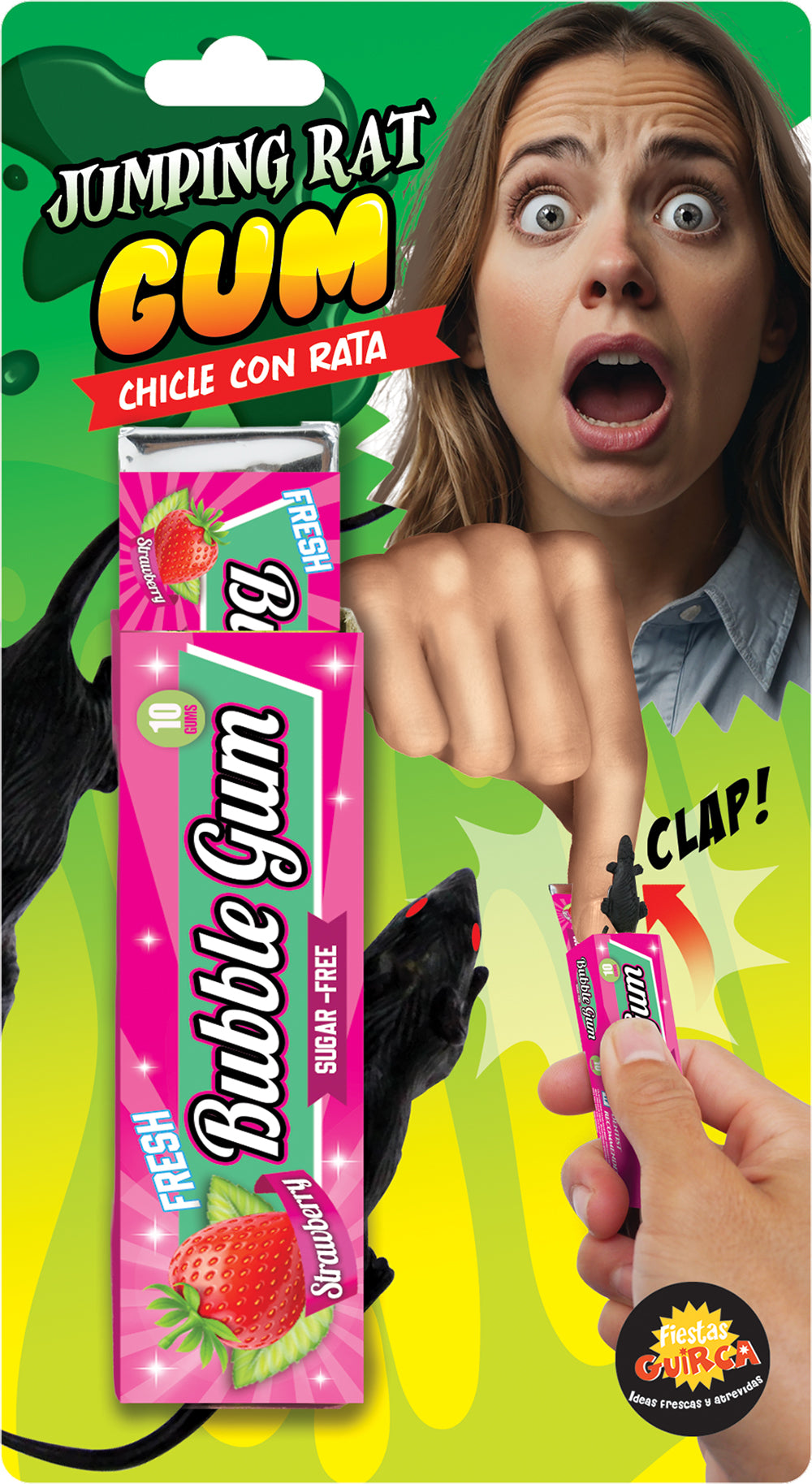 Chewing Gum avec Pince / La Maison Du Déguisement