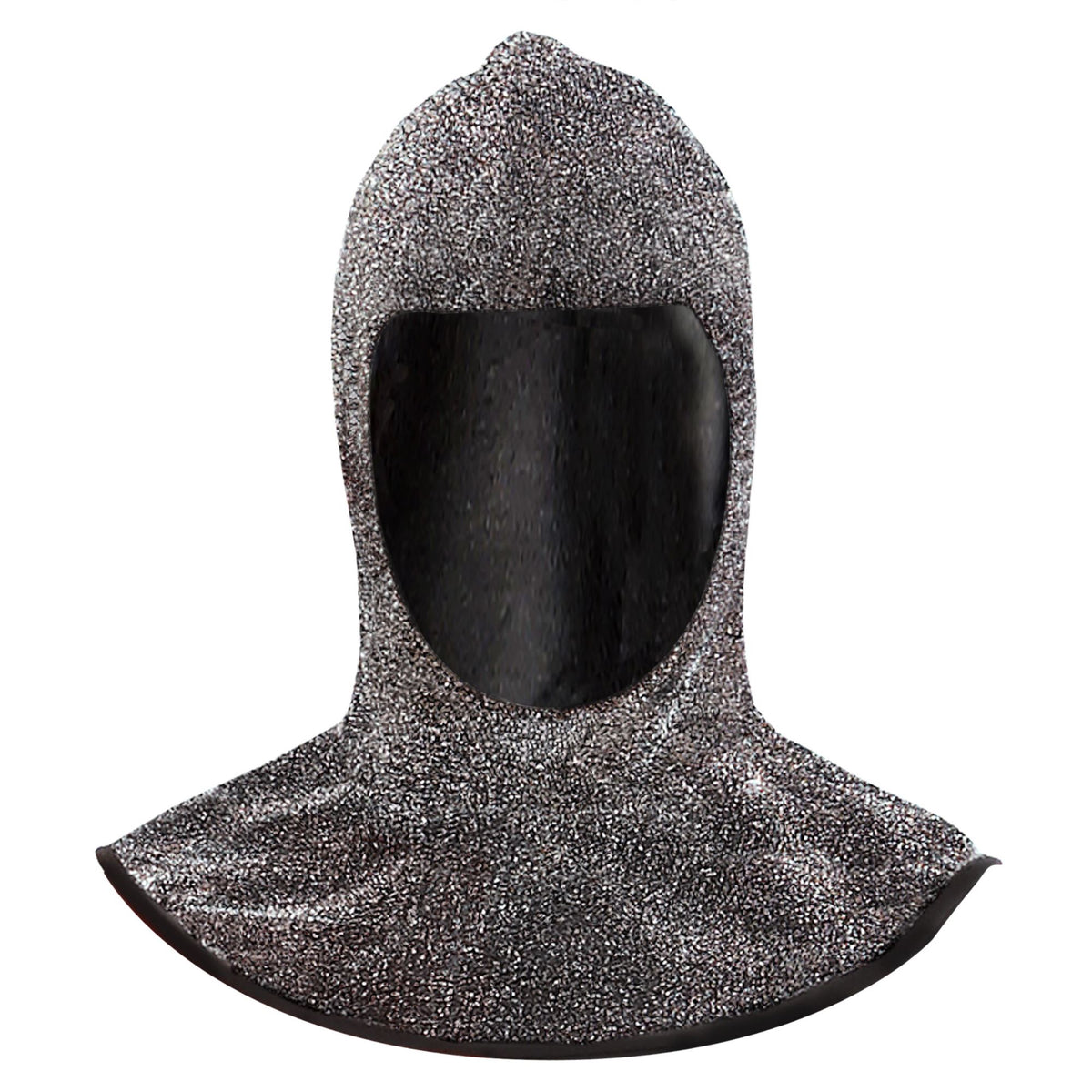 Heaume De Chevalier / Cagoule Croisé Adulte / Cagoule Guerrier Médiévale Gris / Cagoule Imitation Côte de Mailles / la Maison Du Déguisement