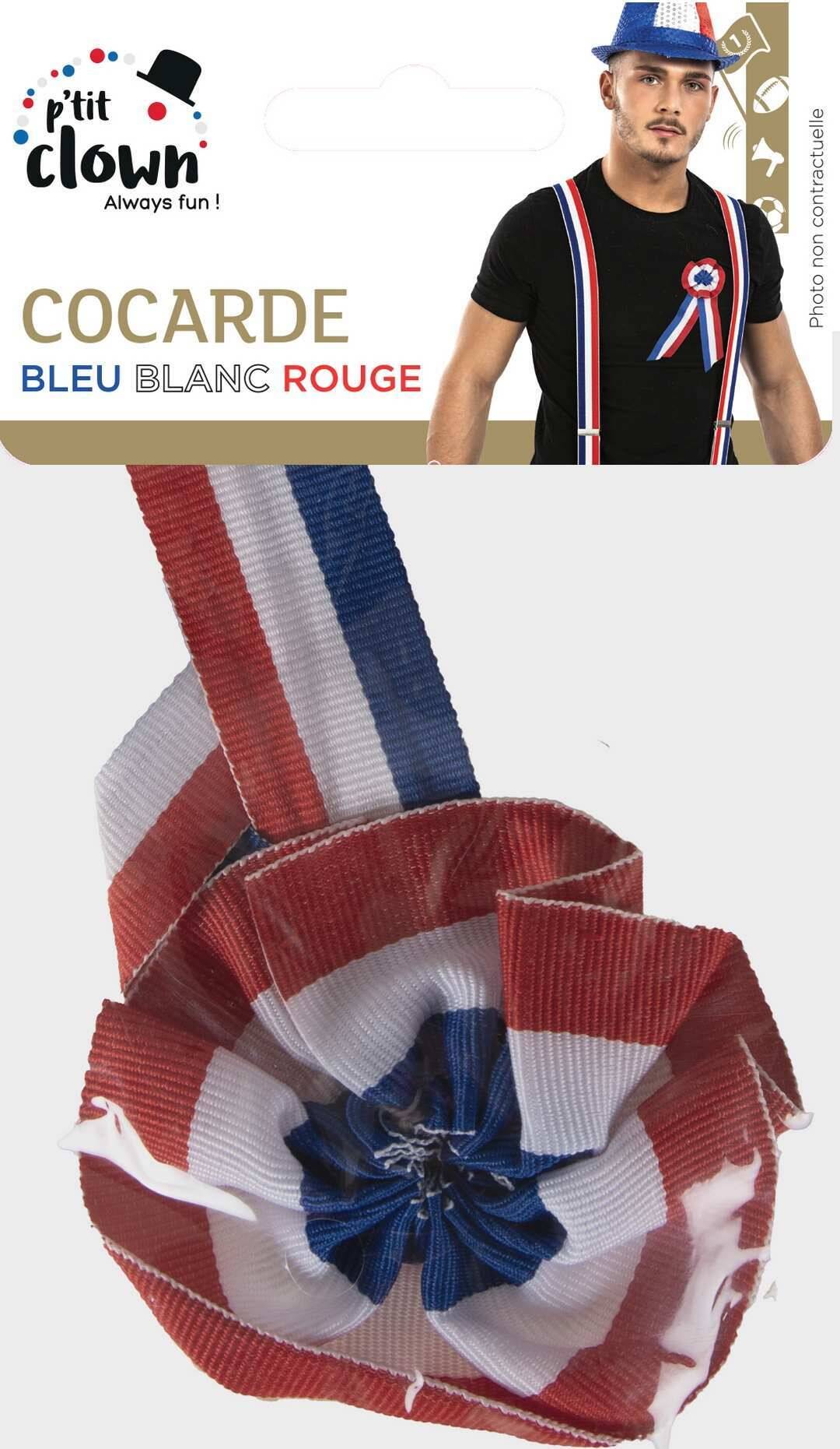 Cocarde France / Cocarde Bleu Blanc Rouge / Cocarde Tricolore / La Maison Du Déguisement