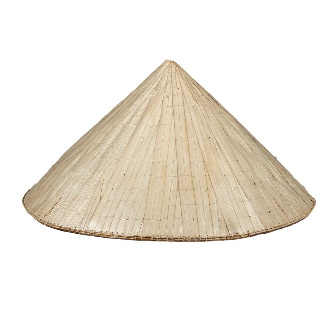 Chapeau chinois En paille / Chapeau Vietnamien en Paille / Chapeau Mandarin / La Maison du Déguisement