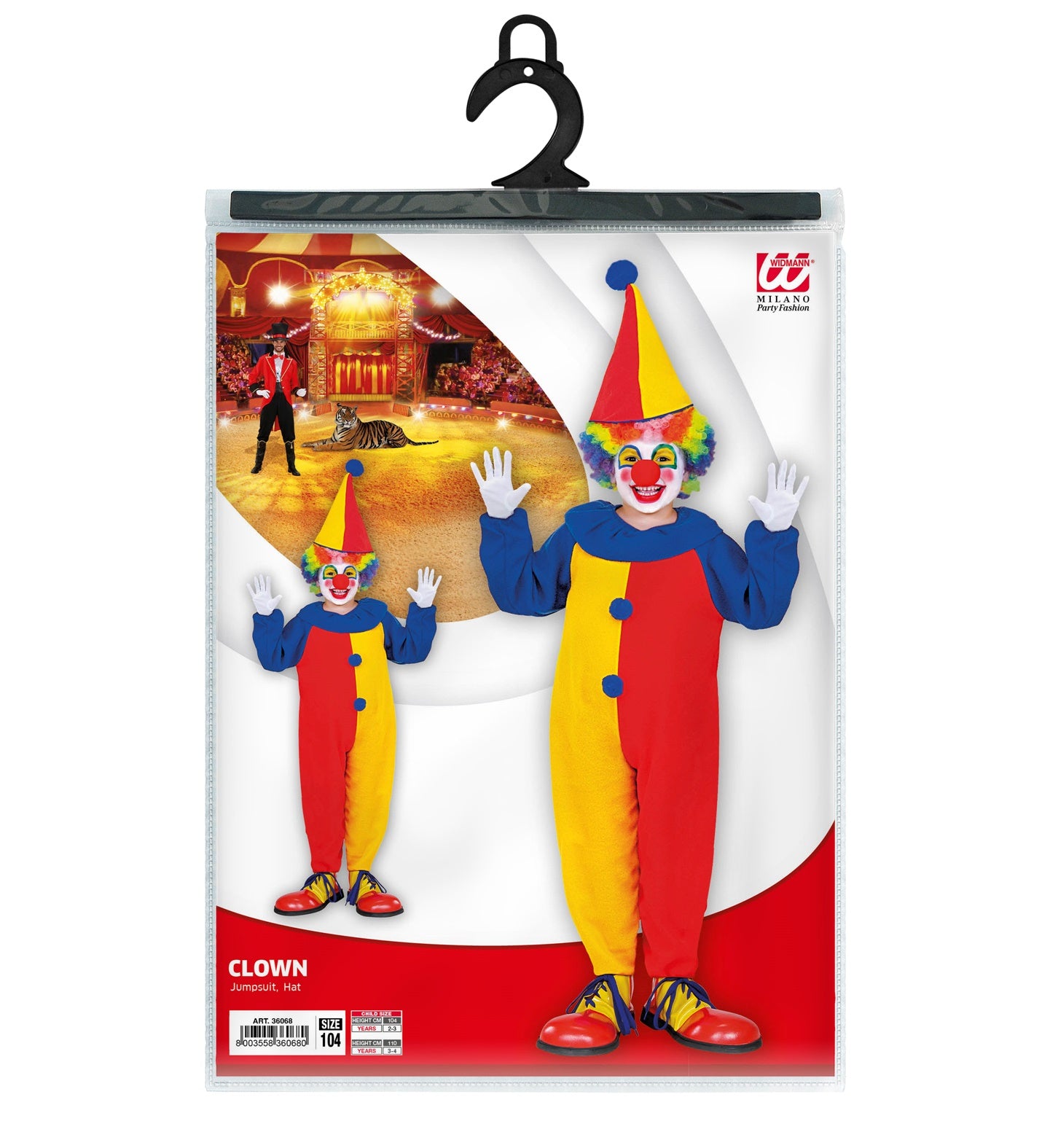 Déguisement Petite Clown Enfant / Costume Petit Clown Enfant / La Maison Du Déguisement