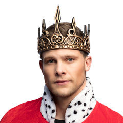 Couronne De Roi Médiéval Mousse / Couronne De Reine Médiévale Mousse / La Maison Du Déguisement