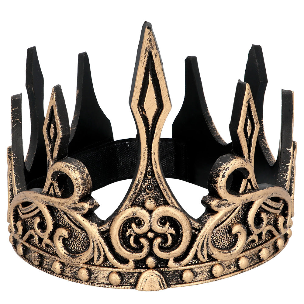 Couronne De Roi Médiéval Mousse / Couronne De Reine Médiévale Mousse / La Maison Du Déguisement