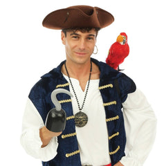 Crochet De Pirate / Crochet Corsaire Noir / La Maison Du Déguisement