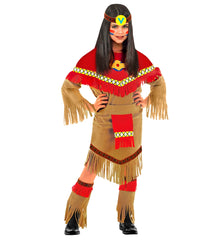 Déguisement Indienne Fille Enfant / Costume Indienne Comanche Fille Enfant / La Maison Du Déguisement