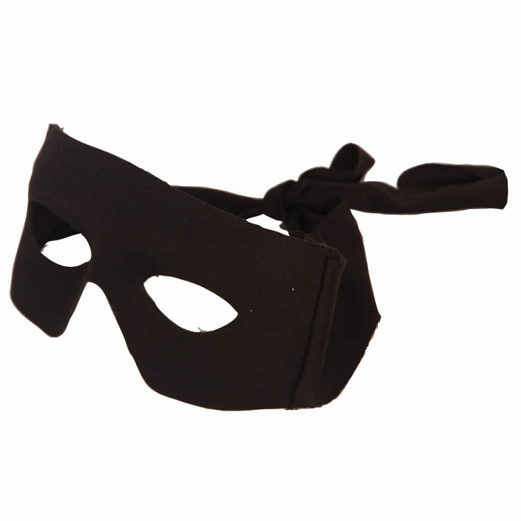 Loup Bandeau de Zorro BM / Masque de Bandit Noir / La Maison Du Déguisement