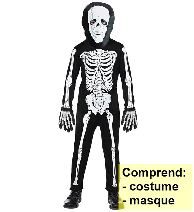 Déguisement Squelette Garçon / Costume Squelette Enfant / La Maison Du Déguisement