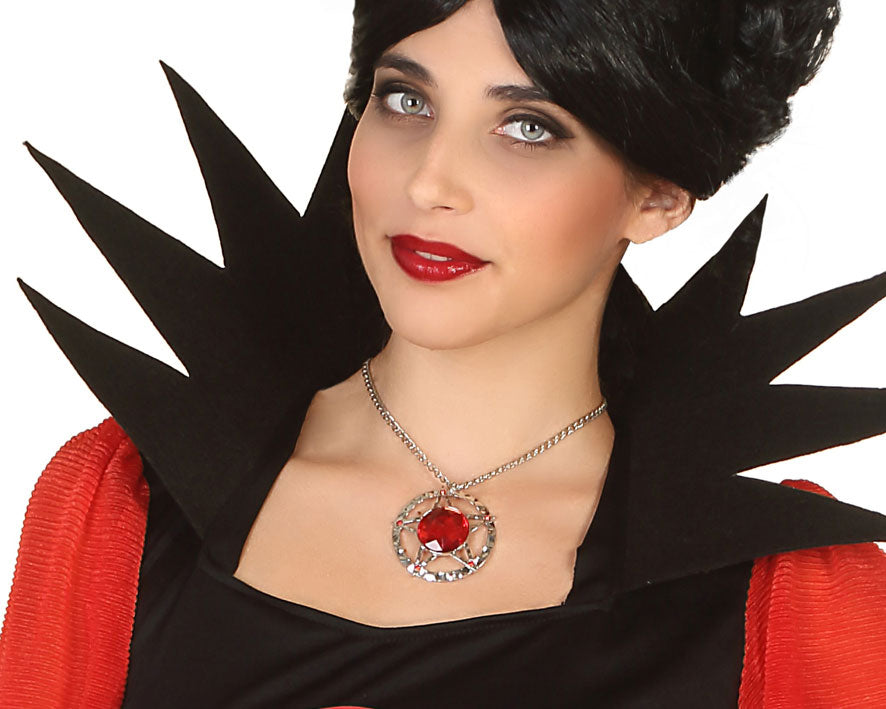 Collier Gothique / Collier Médiévale Esprit / Collier Halloween Argent / La Maison Du Déguisement
