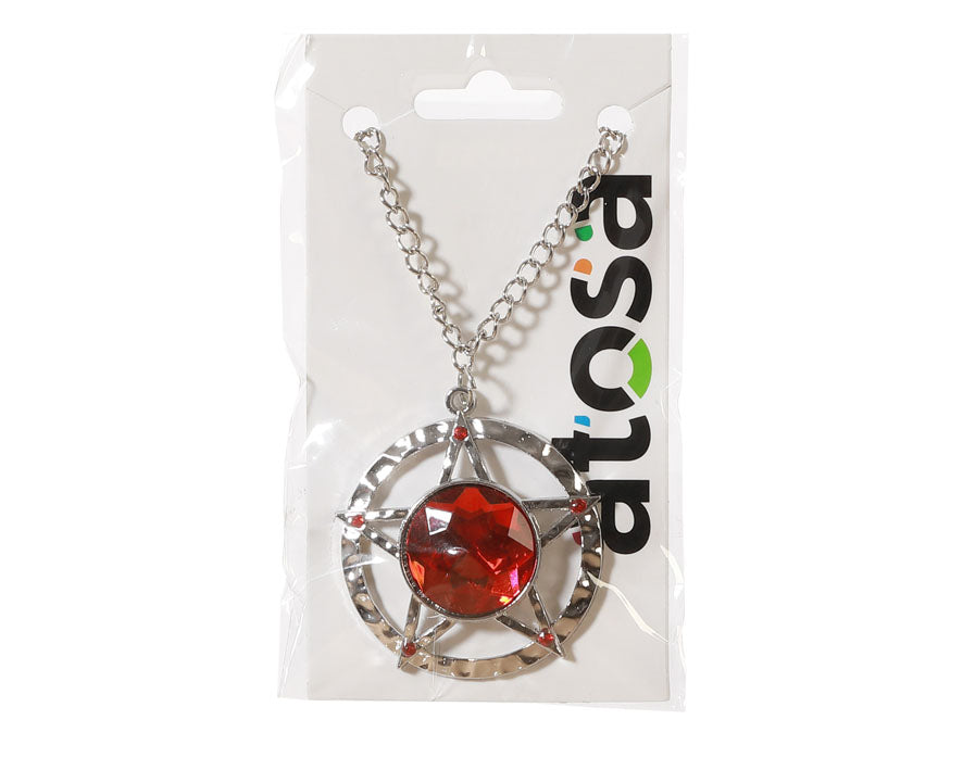 Collier Gothique / Collier Médiévale Esprit / Collier Halloween Argent / La Maison Du Déguisement
