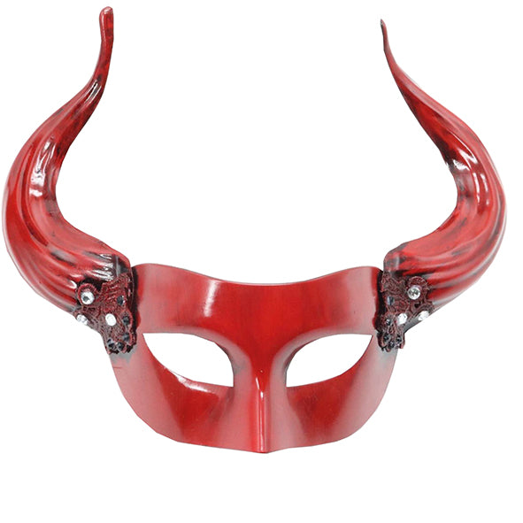 Masque Diable Cornes Rouge / Loup Diable Cornes Rouge / La Maison Du Déguisement