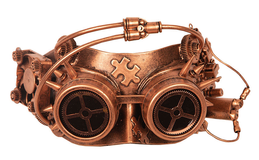 Loup Steampunk Bronze / Masque Steampunk Bronze / Lunettes Steampunk Bronze / La Maison Du Déguisement