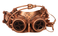 Loup Steampunk Bronze / Masque Steampunk Bronze / Lunettes Steampunk Bronze / La Maison Du Déguisement