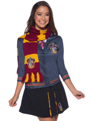 Echarpe Harry Potter Gryffindor Luxe / Echarpe Luxe Gryffondor / La Maison Du Déguisement