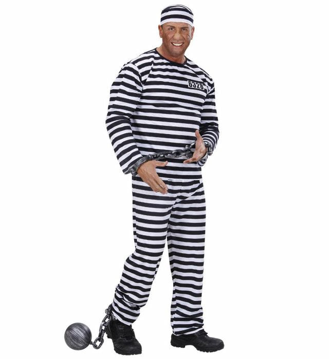 Location Déguisement de Prisonnier Bagnard Adulte / Location Costume Prisonnier Homme / La Maison Du Déguisement