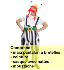 Déguisement Gros Gaulois Obelix Adulte / Costume Gros Gaulois / La Maison Du Déguisement