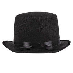 Chapeau Haut de Forme noir /  Chapeau Rocambole noir / La Maison du Déguisement