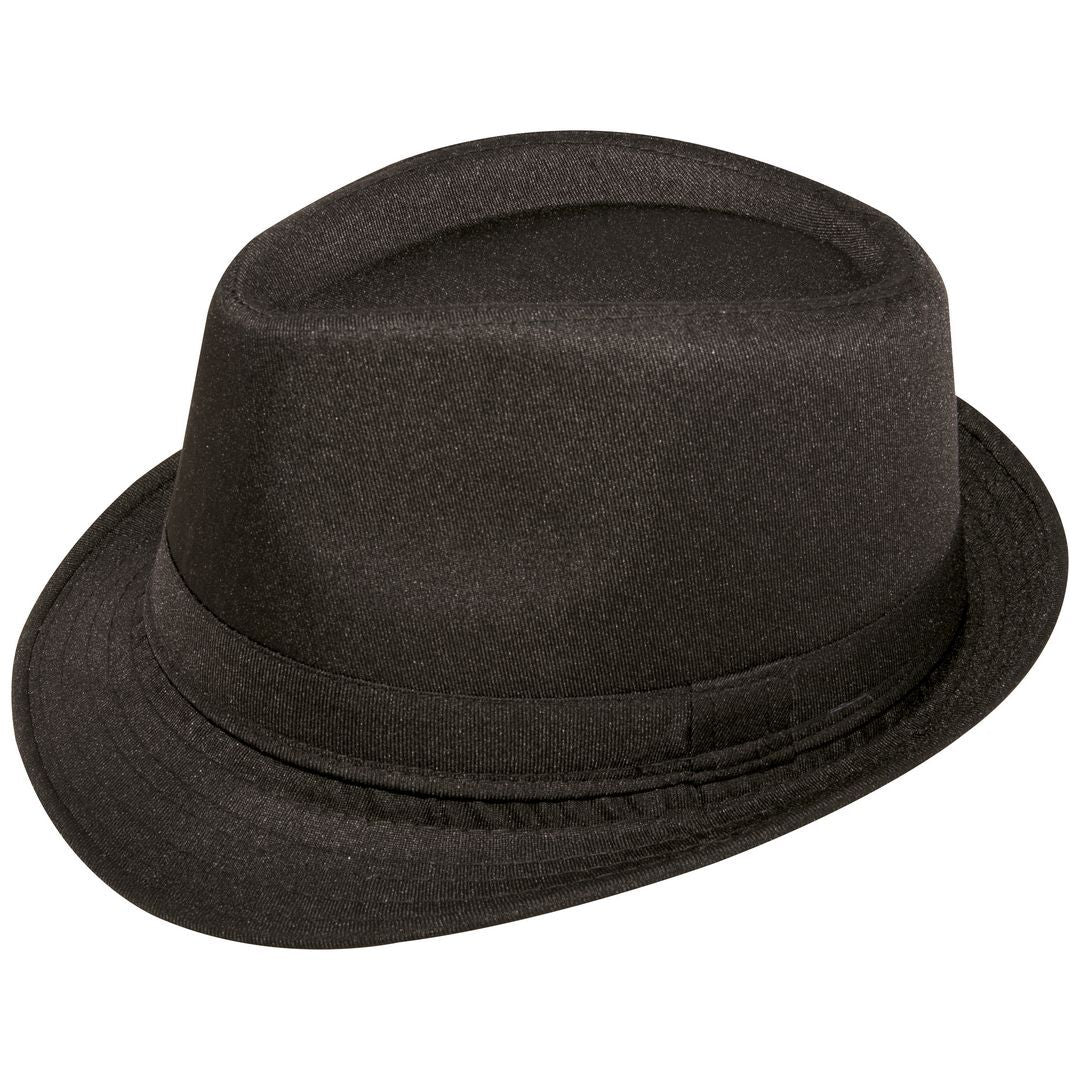 Chapeau Borsalino Noir Tissu / La Maison Du Déguisement