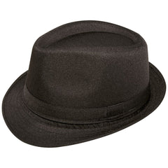 Chapeau Borsalino Noir Tissu / La Maison Du Déguisement