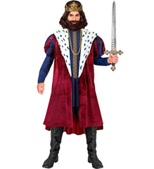 Déguisement De Roi Adulte / Costume Roi Médiéval Homme / Costume Roi Moyen âge BM / La Maison Du Déguisement