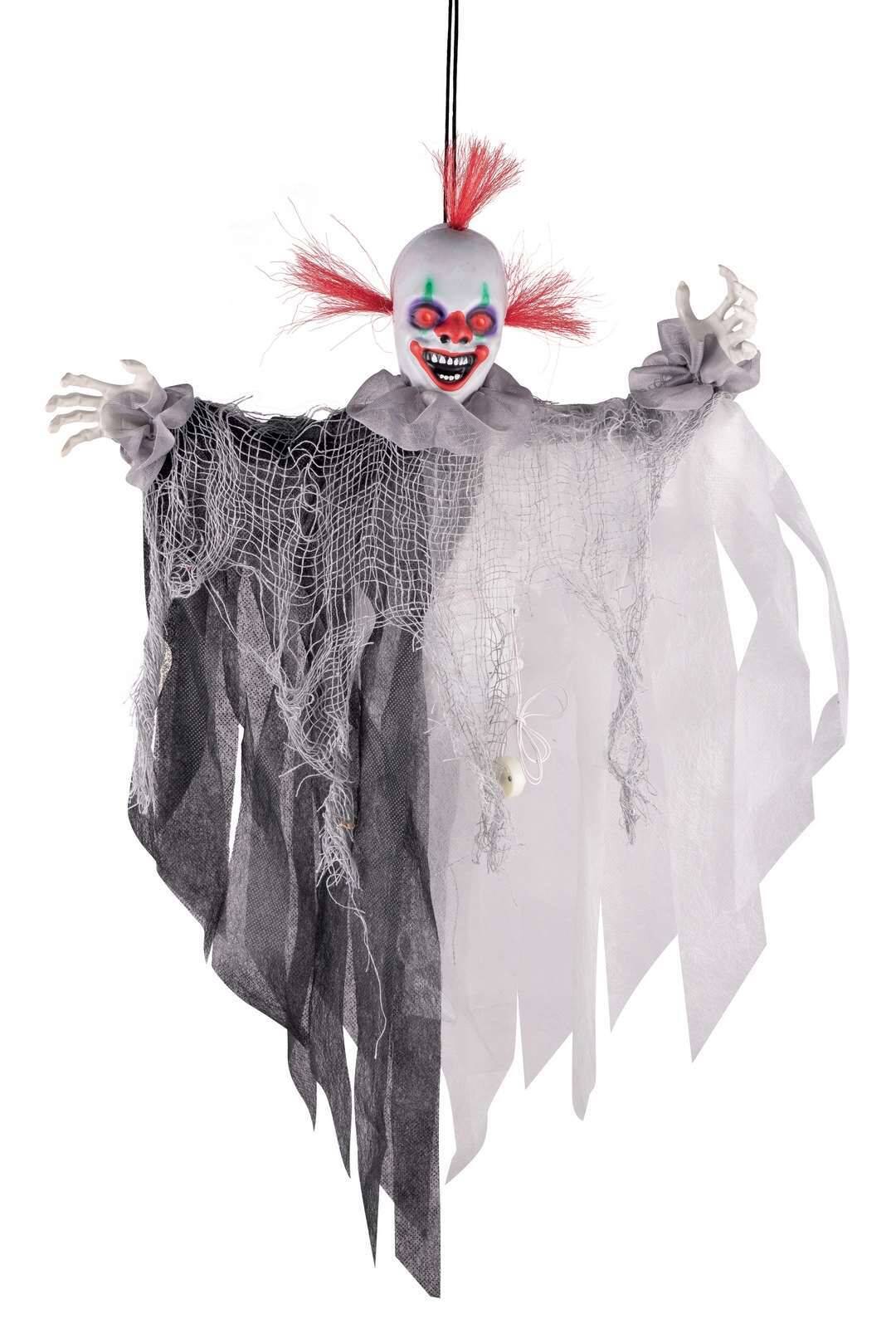 Clown Horreur animé à suspendre / Clown Horreur Décoration Halloween / La Maison Du Déguisement