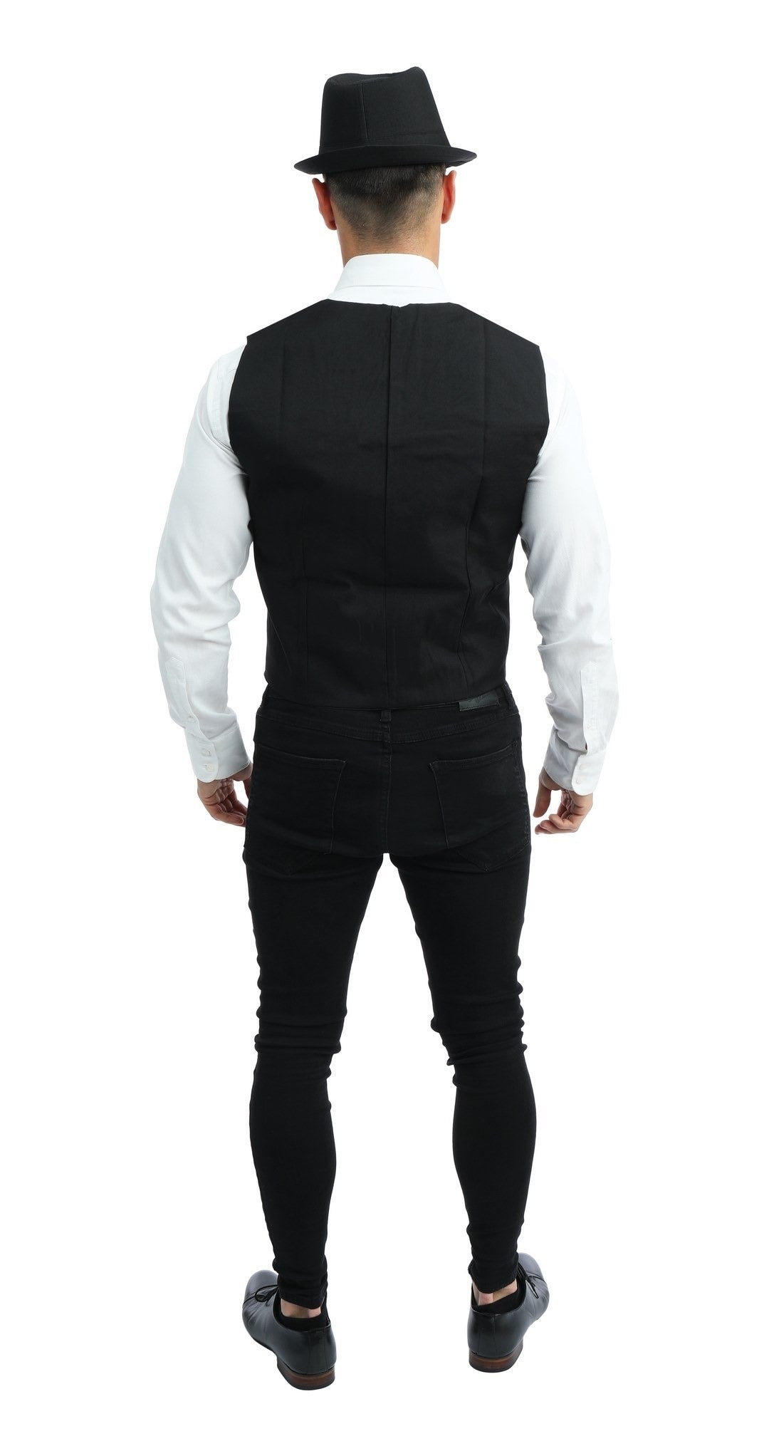 Gilet Noir Adulte | Déguisement chic homme  | La Maison du Déguisement