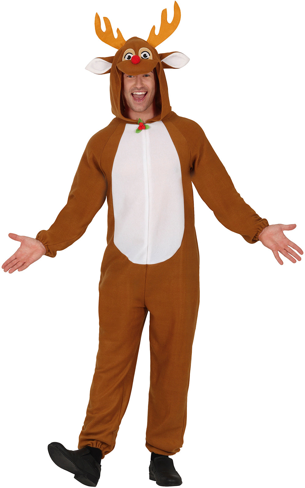 Déguisement Combinaison Pyjama Renne de Noël / Costume Cerf Pijama Adulte / La Maison Du Déguisement