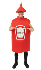 Costume Ketchup Adulte | Déguisement Original Taille Unique | La Maison du Déguisement