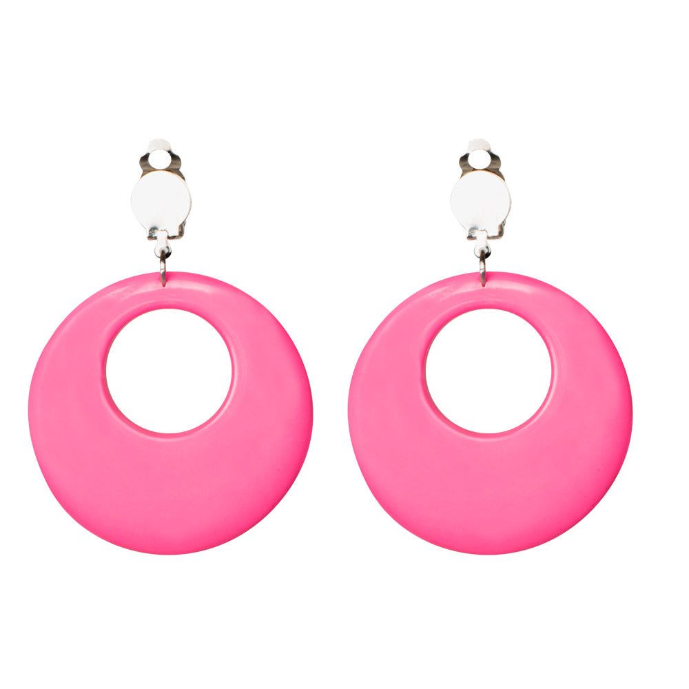 Paire pendants d'oreille Hippie / Boucles d'oreilles Disco / La Maison Du Déguisement